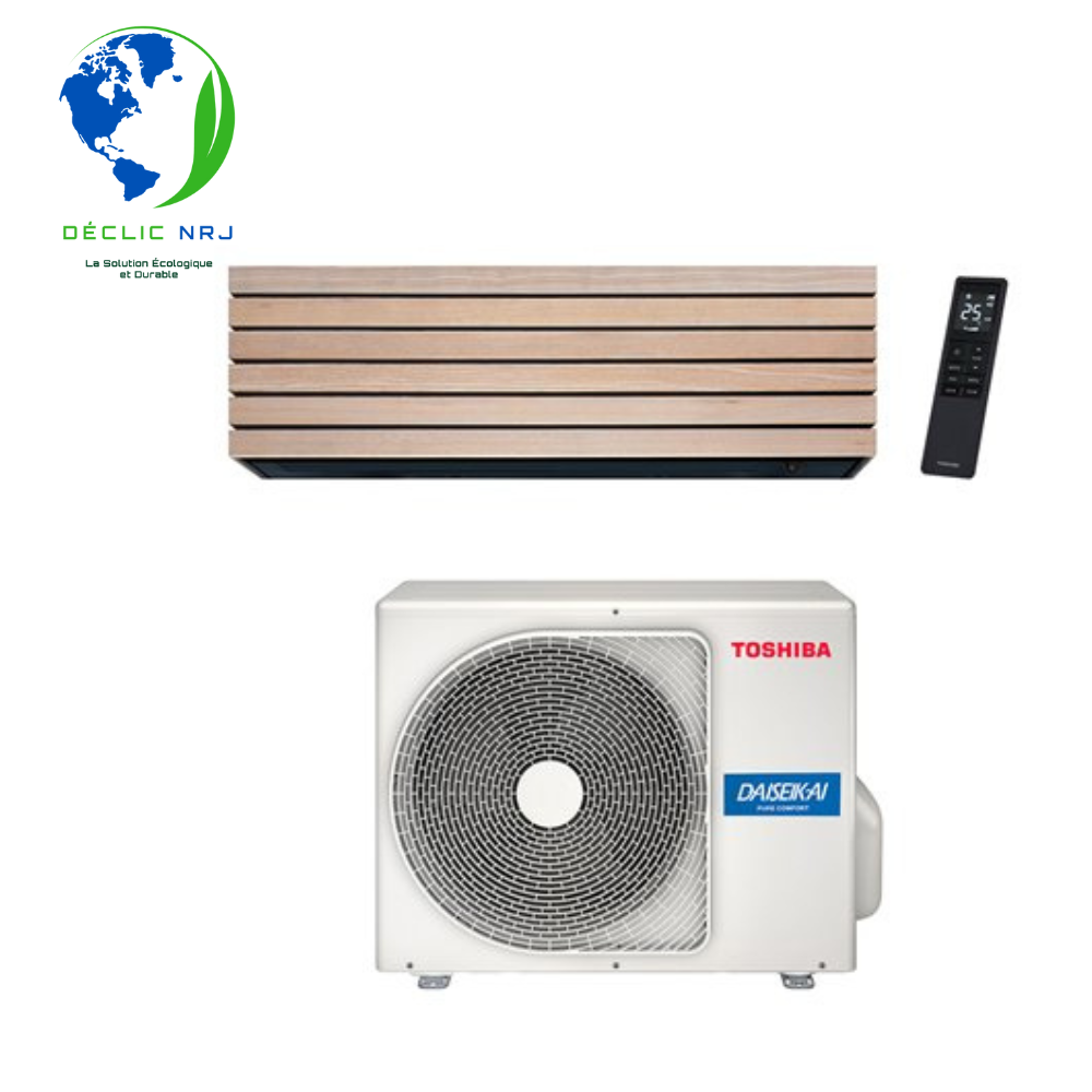 Mural Daiseikai 10 : 3,5kW couleur Wood