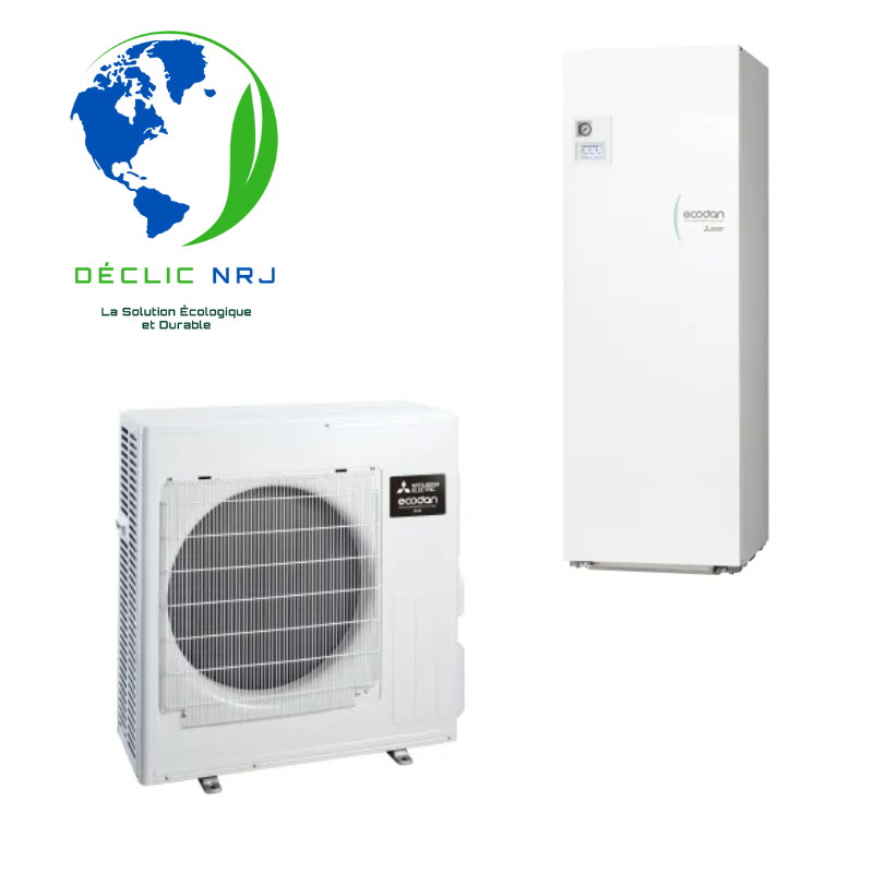 Kit Eco Inverter Duo 8 avec ECS intégrée 170L 2 zones