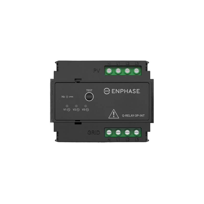 Q relay VDE triphasé