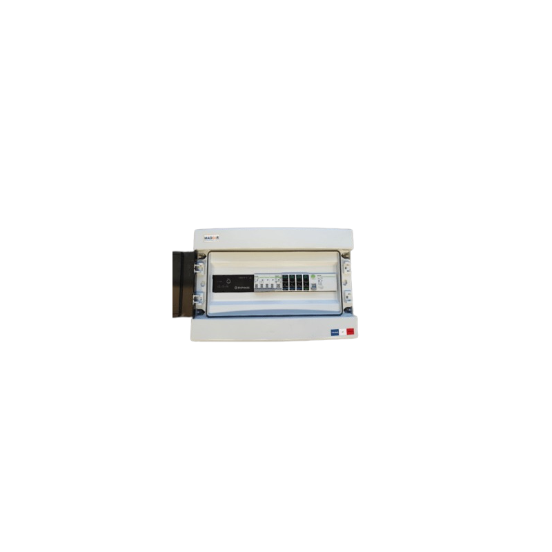 Coffret de protection AC de 3 à 9 kW triphasé pour Enphase avec QRelay Tri intégré 