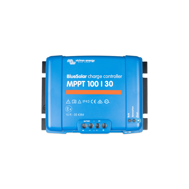 Régulateur de charge MPPT BlueSolar MPPT 100/30 - 12/24Vdc, 30Adc, 100Voc max.