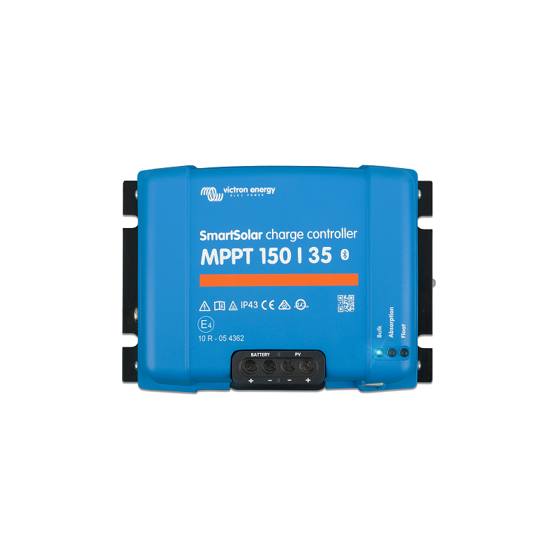 Régulateur de charge MPPT SmartSolar MPPT 150/35 - 12/24/48Vdc, 35Adc, 150Voc max.