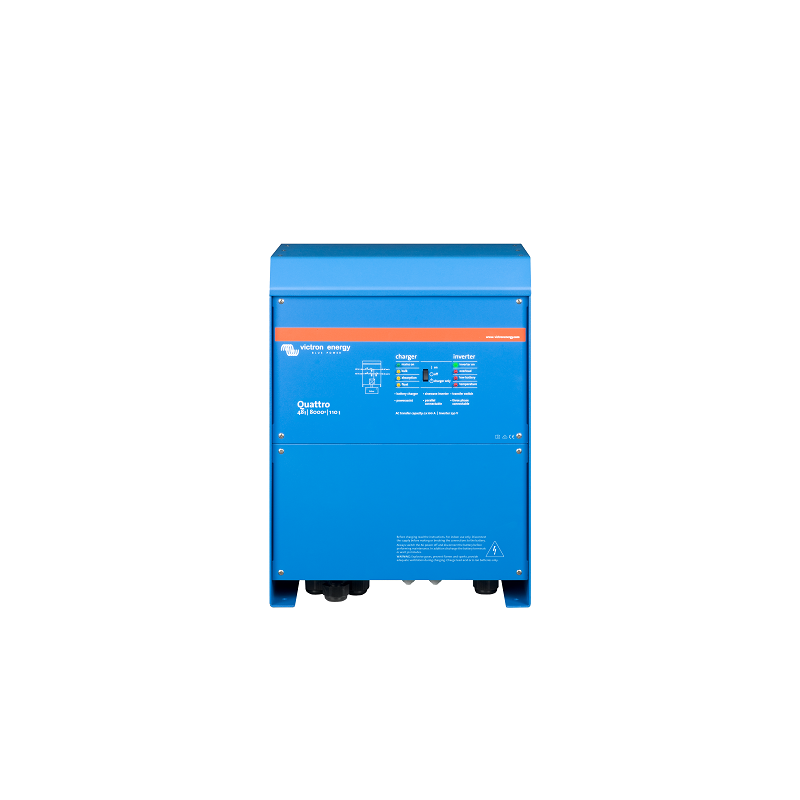 Convertisseur-Chargeur Quattro 48/8000/110-100/100 - 48Vdc, 8000VA, 230Vac, 50Hz, Chargeur 110Adc, Transfert 100/100Aac, VE.Bus