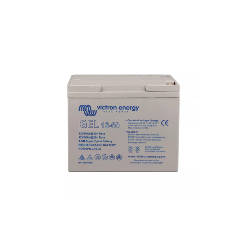 Batterie étanche GEL 12V 60Ah (C20) - Victron Energy