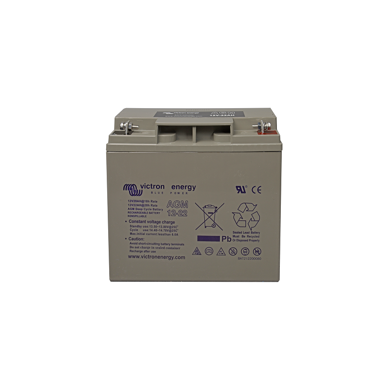Batterie étanche AGM 12V 22Ah (C20) - Victron Energy
