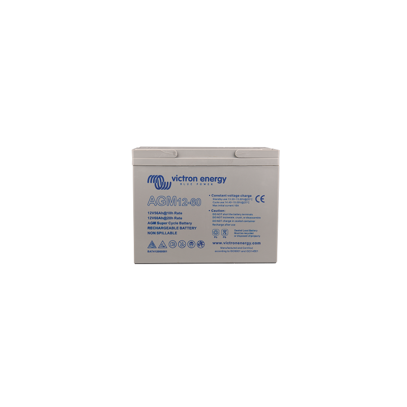 Batterie étanche AGM 12V 60Ah (C20) - Victron Energy