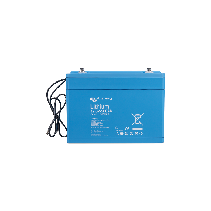 Batterie étanche LiFePO4 12,8V 200Ah BMS - Smart - Victron Energy