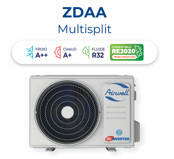 Unité extérieure multi-split ZDAA-2040-09M25