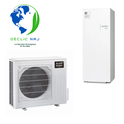 [ ERST20D-VM6E/SUZ-SWM40VA2] Kit Eco Inverter Duo 4 avec module ECS 200L intégré