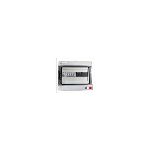 [CO/AC-9K-ENPH-3E-IQ7] Coffret de protection AC de 7 à 10 kW monophasé pour Enphase avec 3 QRelay intégré - 3x 20A - 3x 30 mA - disjoncteur général et parafoudre