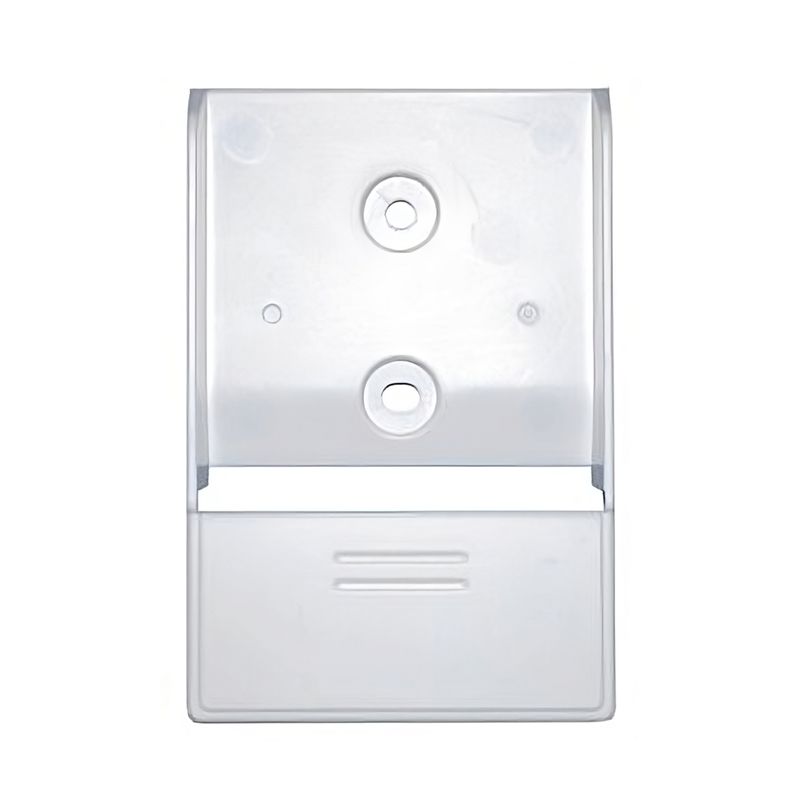 Support Mural Magnétique Pour Télécommande - Lot De 4, Installation Sans Perçage - Noir Et Blanc, Pour TV, Clim, Ventilateur - 7