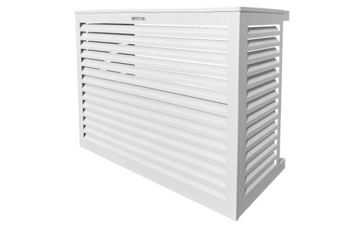 [051008-100301] Cache-groupe Décoclim ALU BLANC 9010 taille M