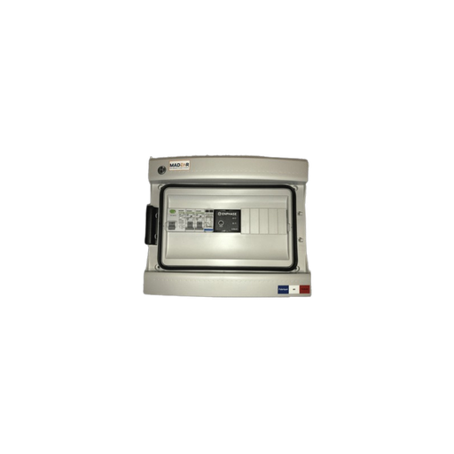 [CO/AC-12KTRI-ENPH-IQ7] Coffret de protection AC de 9 à 18 kW triphasé pour Enphase avec 2 QRelay Tri intégré 