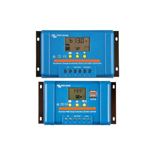 [VIC/BLU-DUO-REMOTEPANEL] Ecran de contrôle amovible pour regulateur de charge PWM BlueSolar Duo