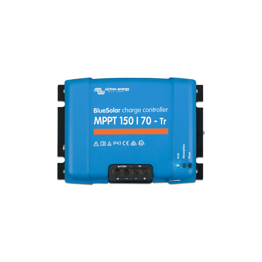 [VIC/BLU-MPPT-150/70-TR] Régulateur de charge MPPT BlueSolar MPPT 150/70TR - 12/24/48Vdc, 70Adc, 150Voc max.