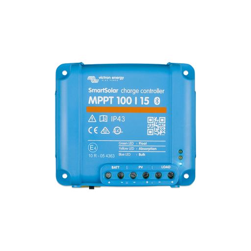 [VIC/SMART-MPPT-100/15] Régulateur de charge MPPT SmartSolar MPPT 100/15 - 12/24Vdc, 15Adc, 100Voc max.