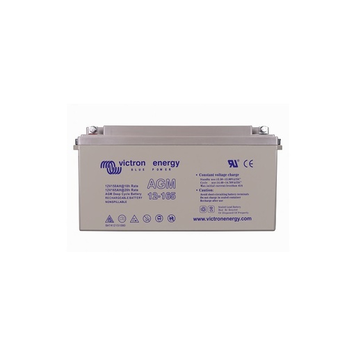 [VIC/AGM12/165] Batterie étanche AGM 12V 165Ah (C20) avec cosses filetées - Victron Energy